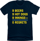 9-9-9 Challenge - Tampa Bay Baseball Tee